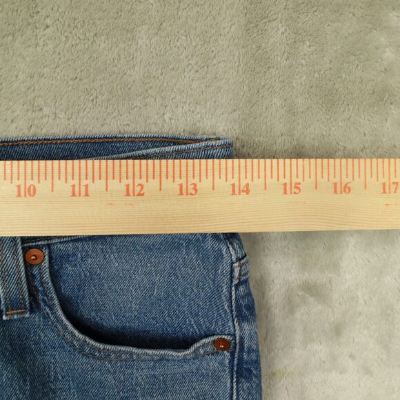 Madewell The Perfect Vintage Jean Medium Wash Raw-Hem Edition size 26 ankle - Picture 4 of 12